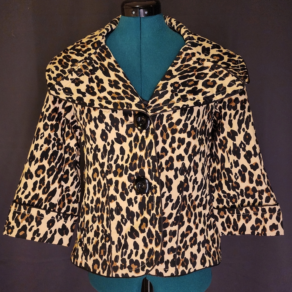 Leopard Print Women's Jacket